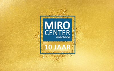 Miro Center bestaat tien jaar! Dat gaan we vieren.